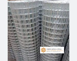 lưới thép hàn dạng cuộn mạ kẽm